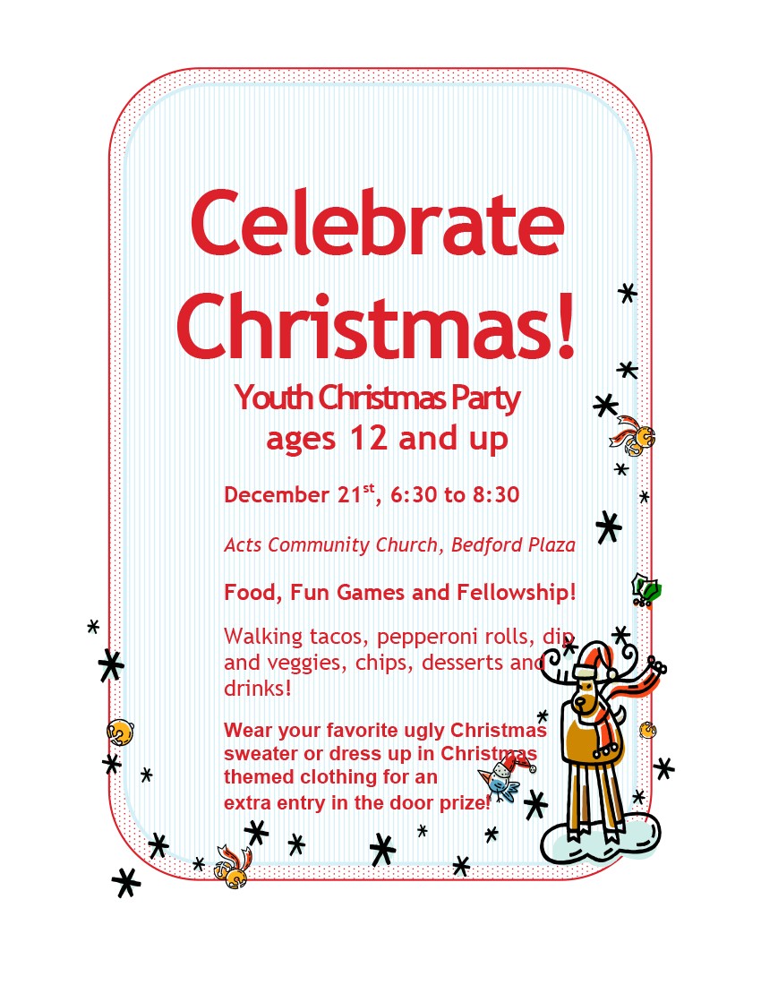 youth christmas party