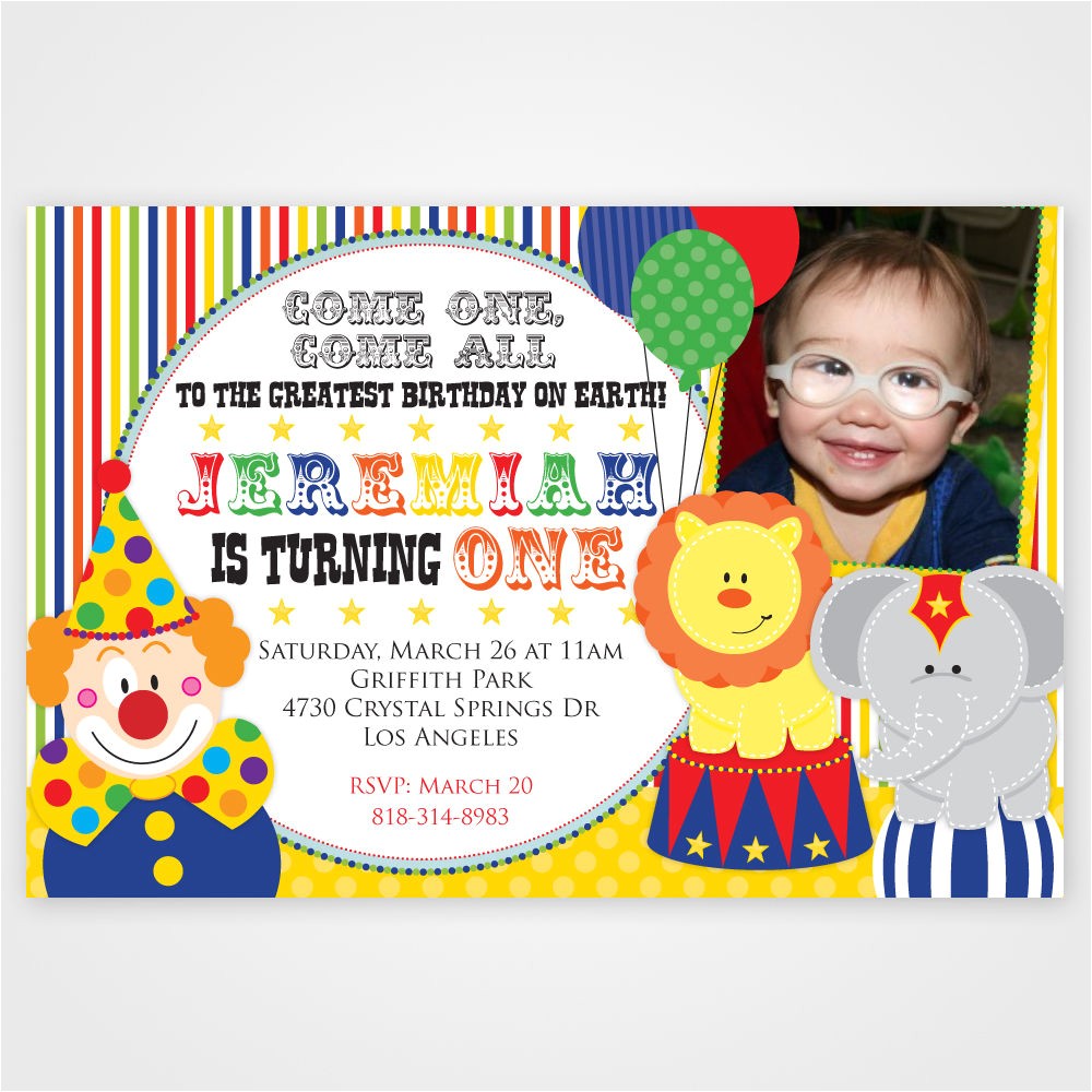 free printable first birthday invitations