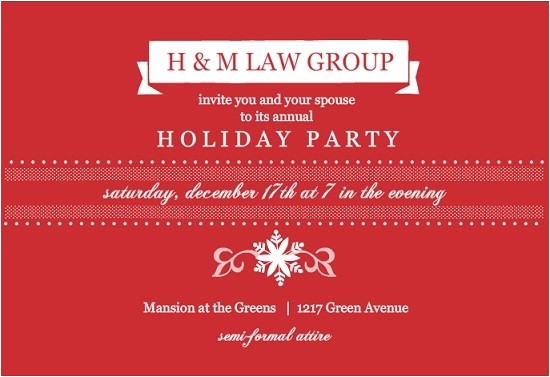 corporate christmas party invitation templates