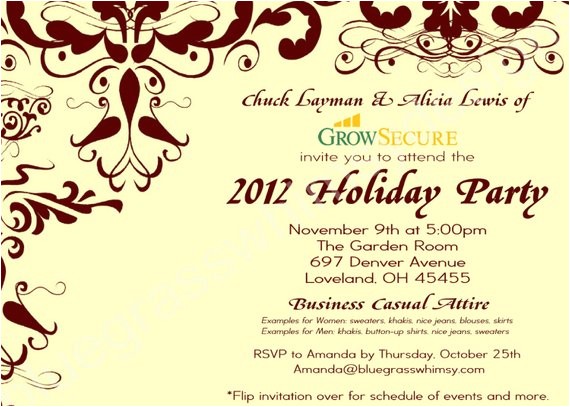 custom corporate holiday party