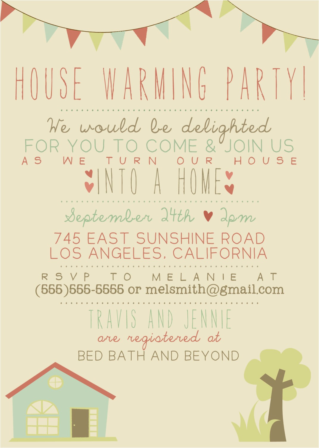 house warming party invitation printable custom diy