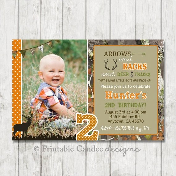 deer hunting birthday invitation hunting ref shop home active 5