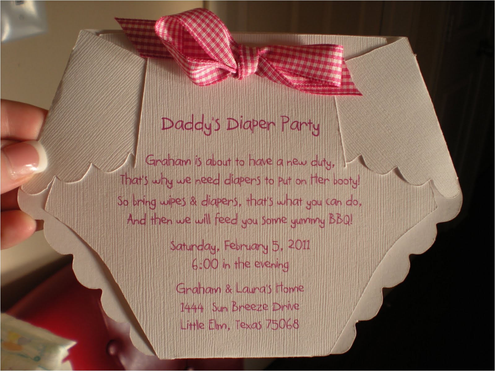 daddys diaper party