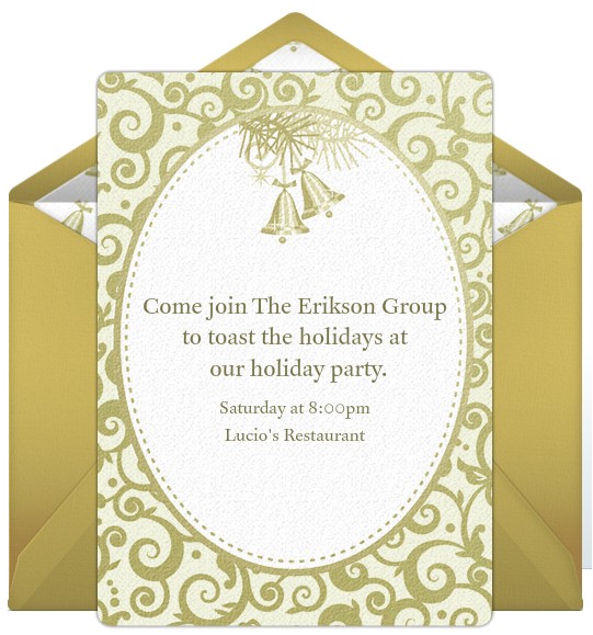 company holiday party invitations