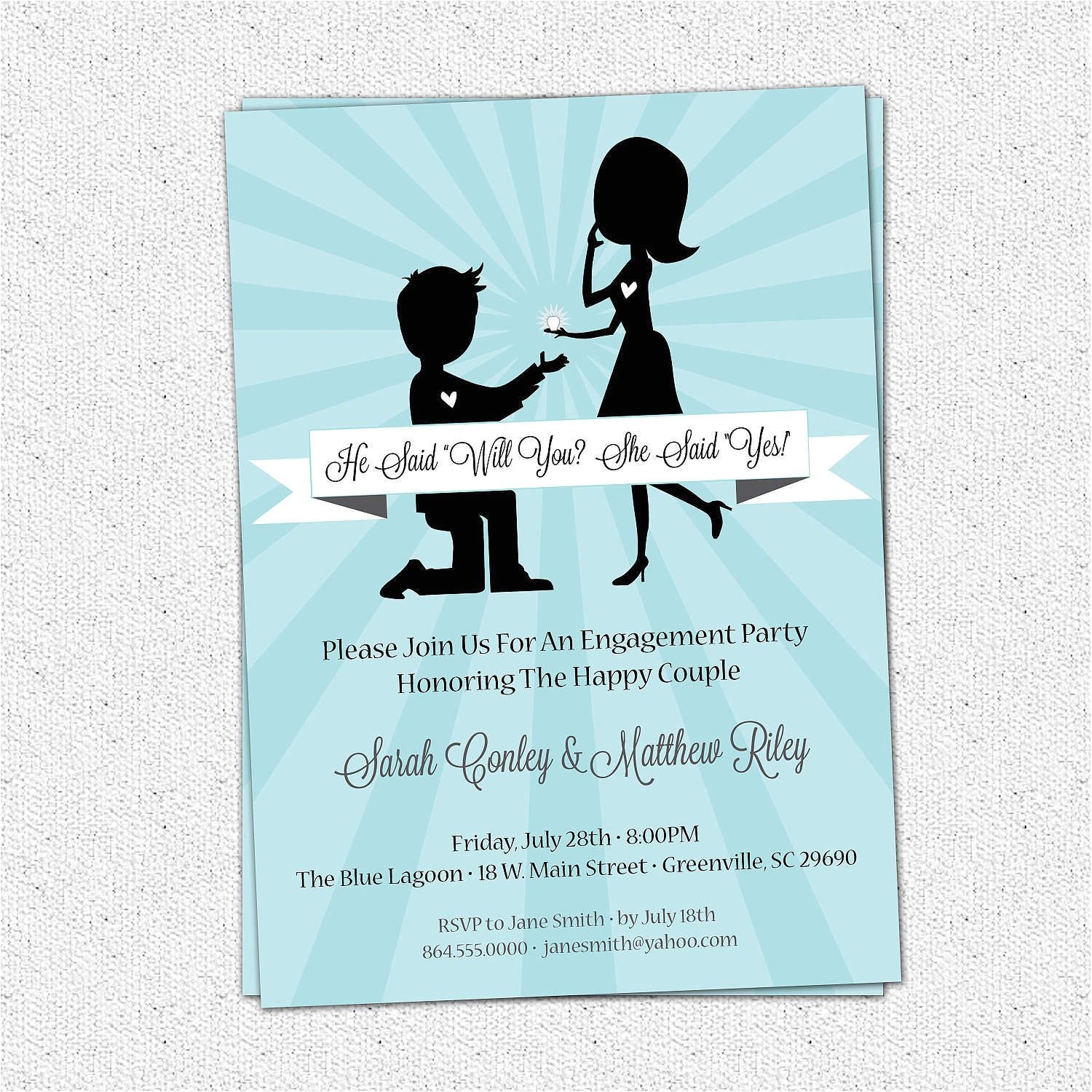 engagement party invitation wording 2