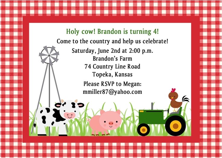 free printable cow birthday invitations