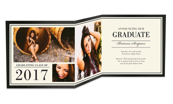 printable graduation invitation
