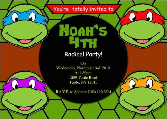 ninja turtles party