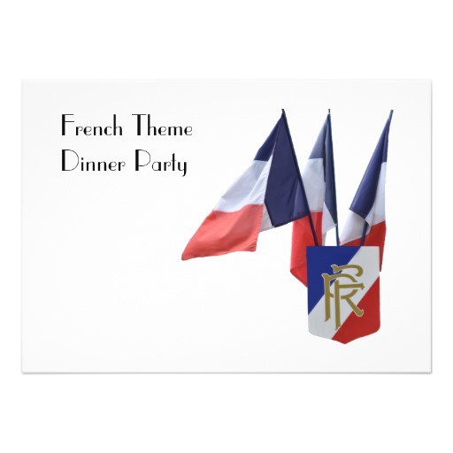 french theme dinner party with snail invitation 161196578831647659
