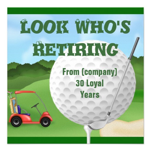 golf retirement quotes