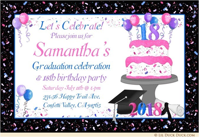 celebration cake graduation card