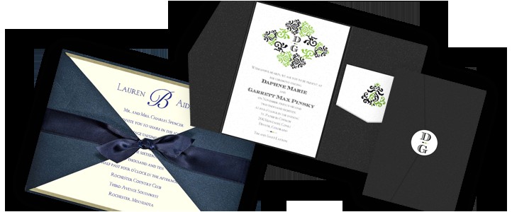high end wedding invitations