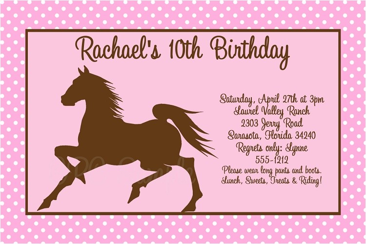 Horse Party Invitations Free Printable 8 Best Images Of Western Adult Birthday Invitations