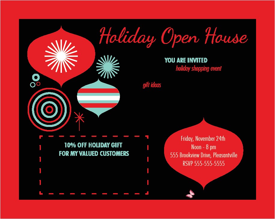 house party invitation template