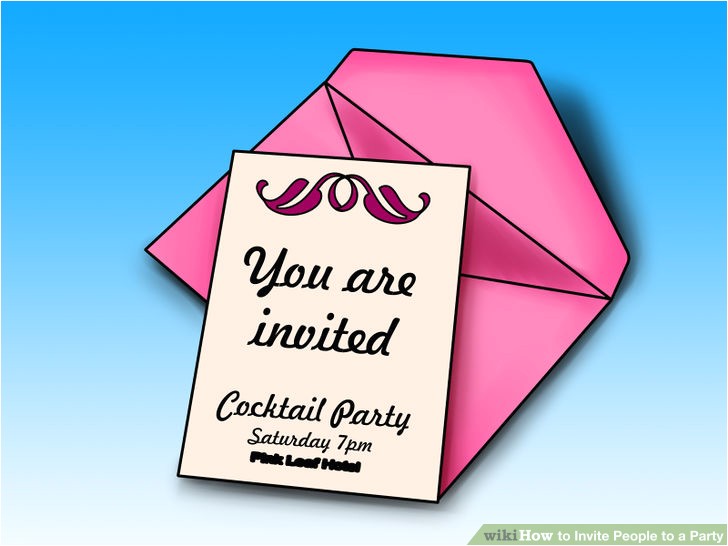 invite to party
