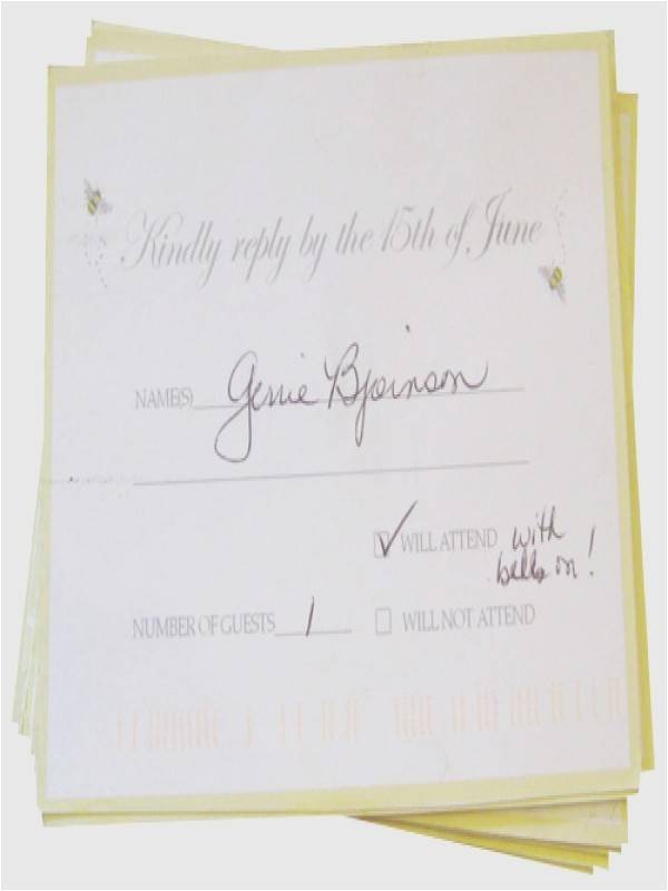 how to fill out a rsvp wedding invitation
