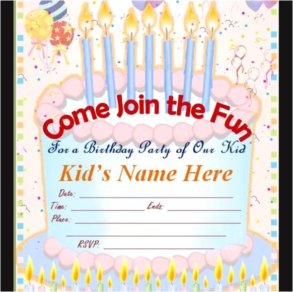 best creation maker birthday invitation cards online party postcard