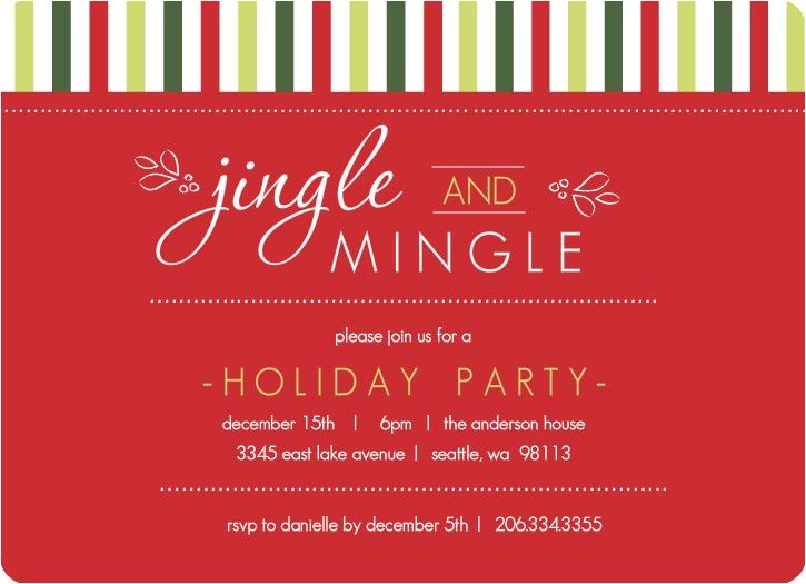 christmas party invites