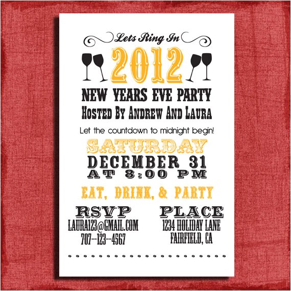 10 best new years eve party invitations printable