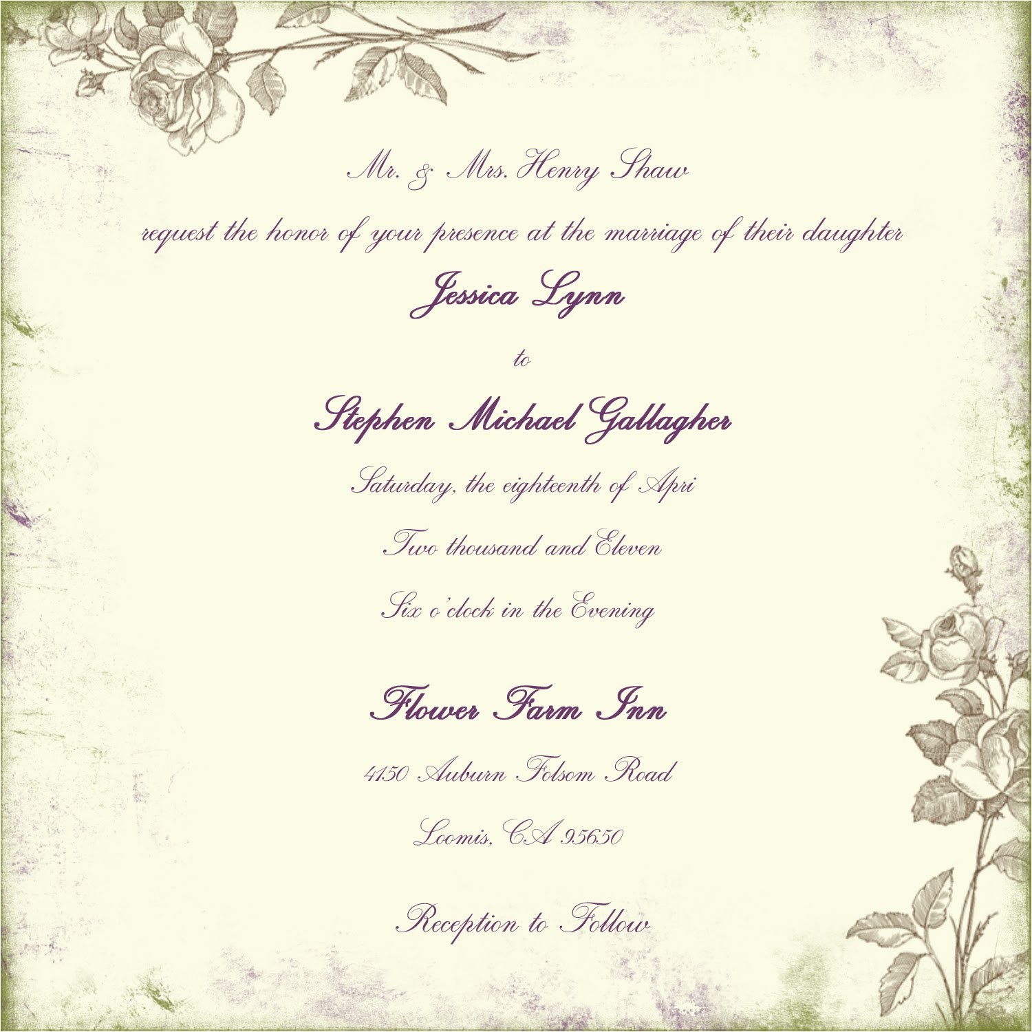 unique wedding invitation wording ideas