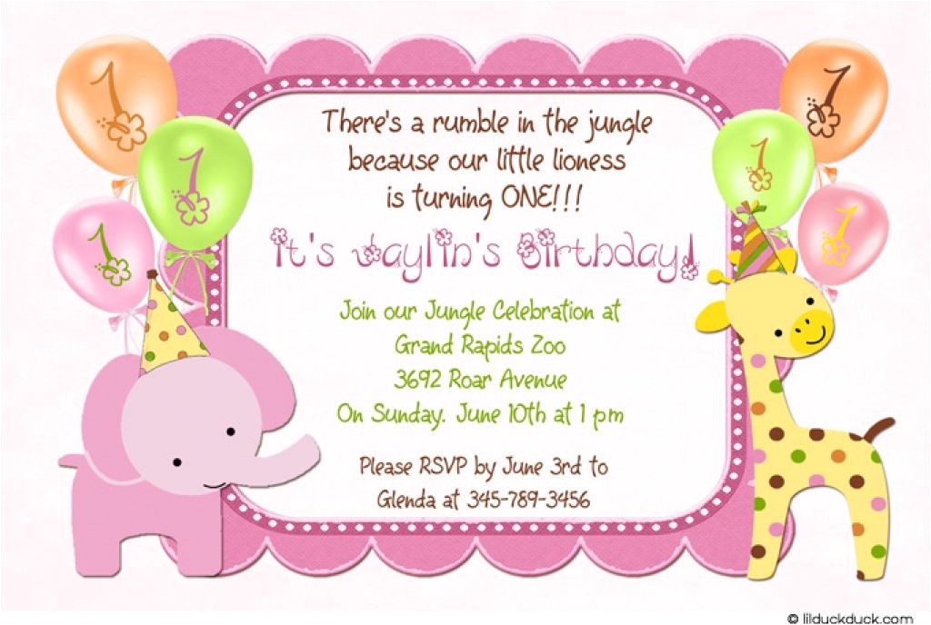 kids birthday invitation wording