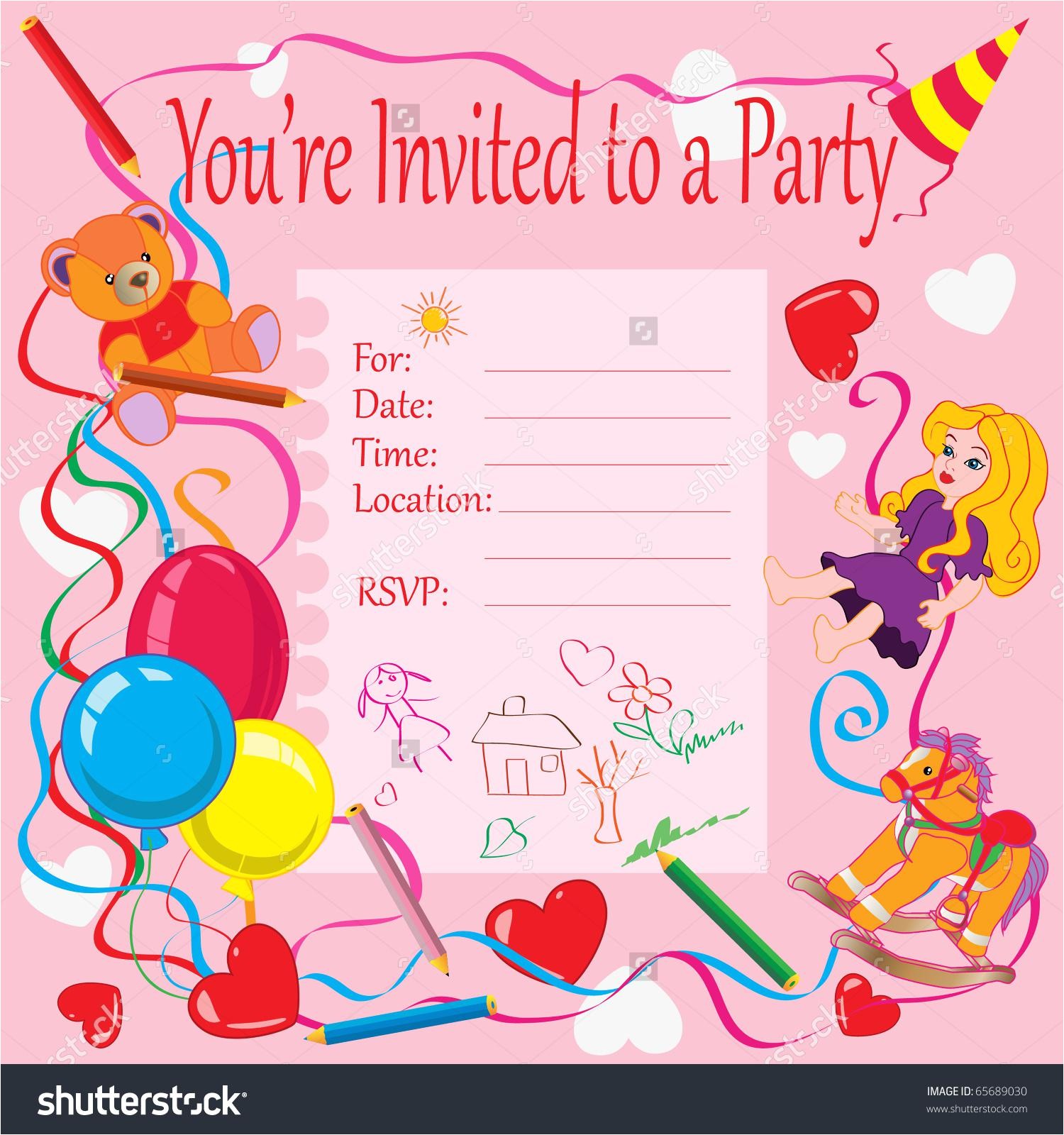 make your own birthday invitations