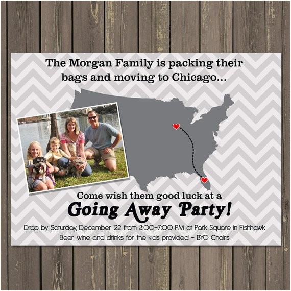 going away party invitation moving