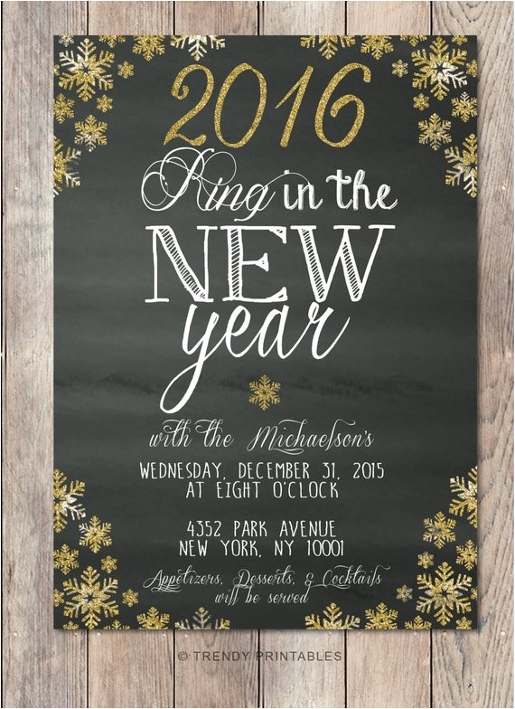new years eve party invitation new years