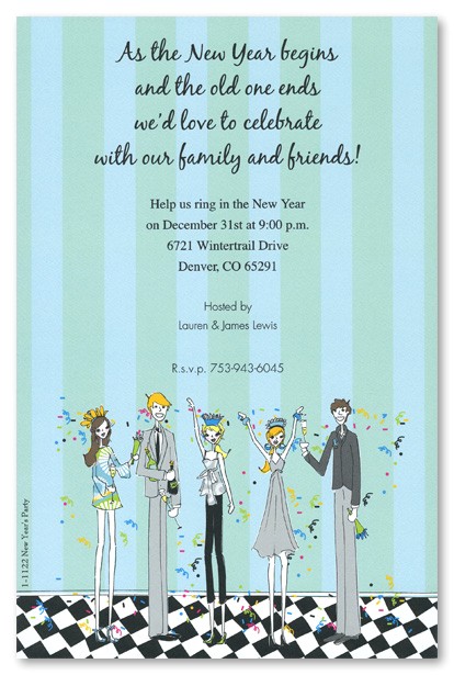 party invitation quotes for new year