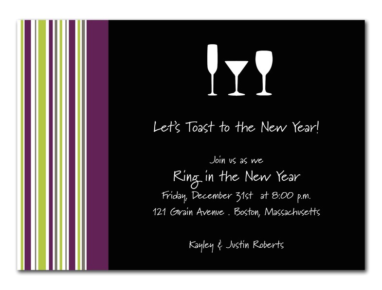 party invitation quotes for new year