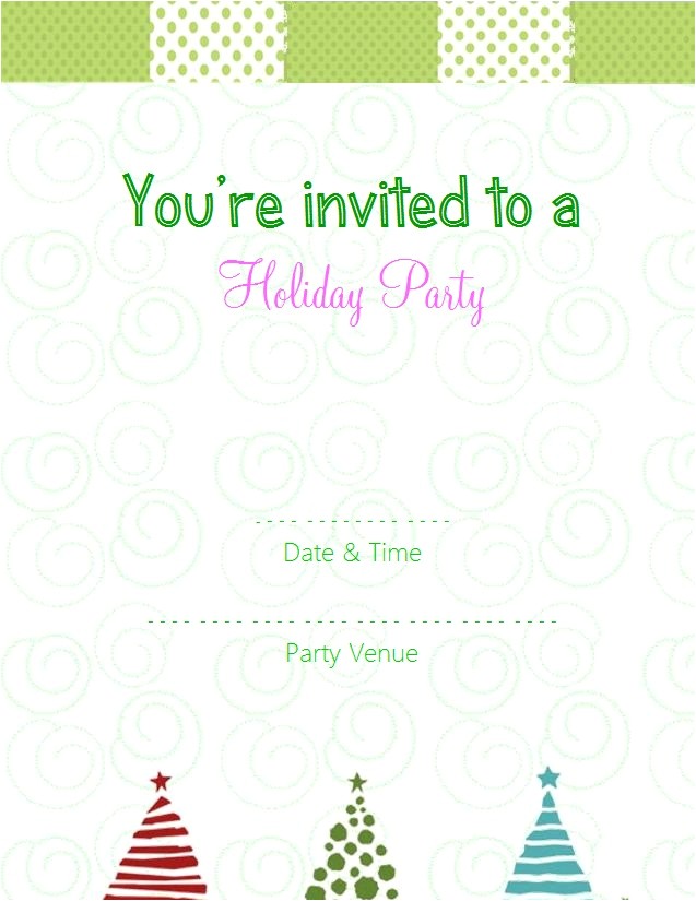 free online party invitations template