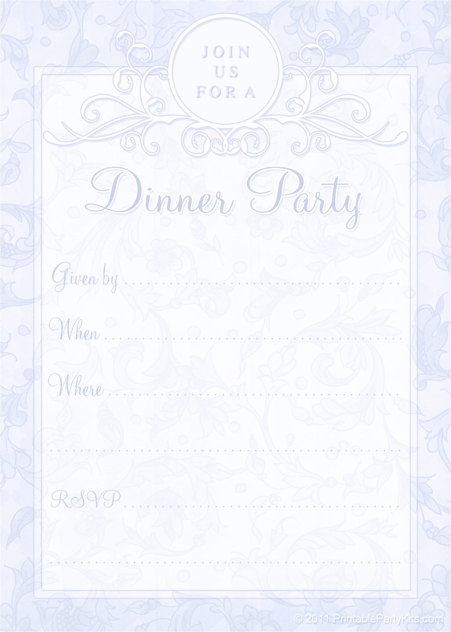 dinner invitations