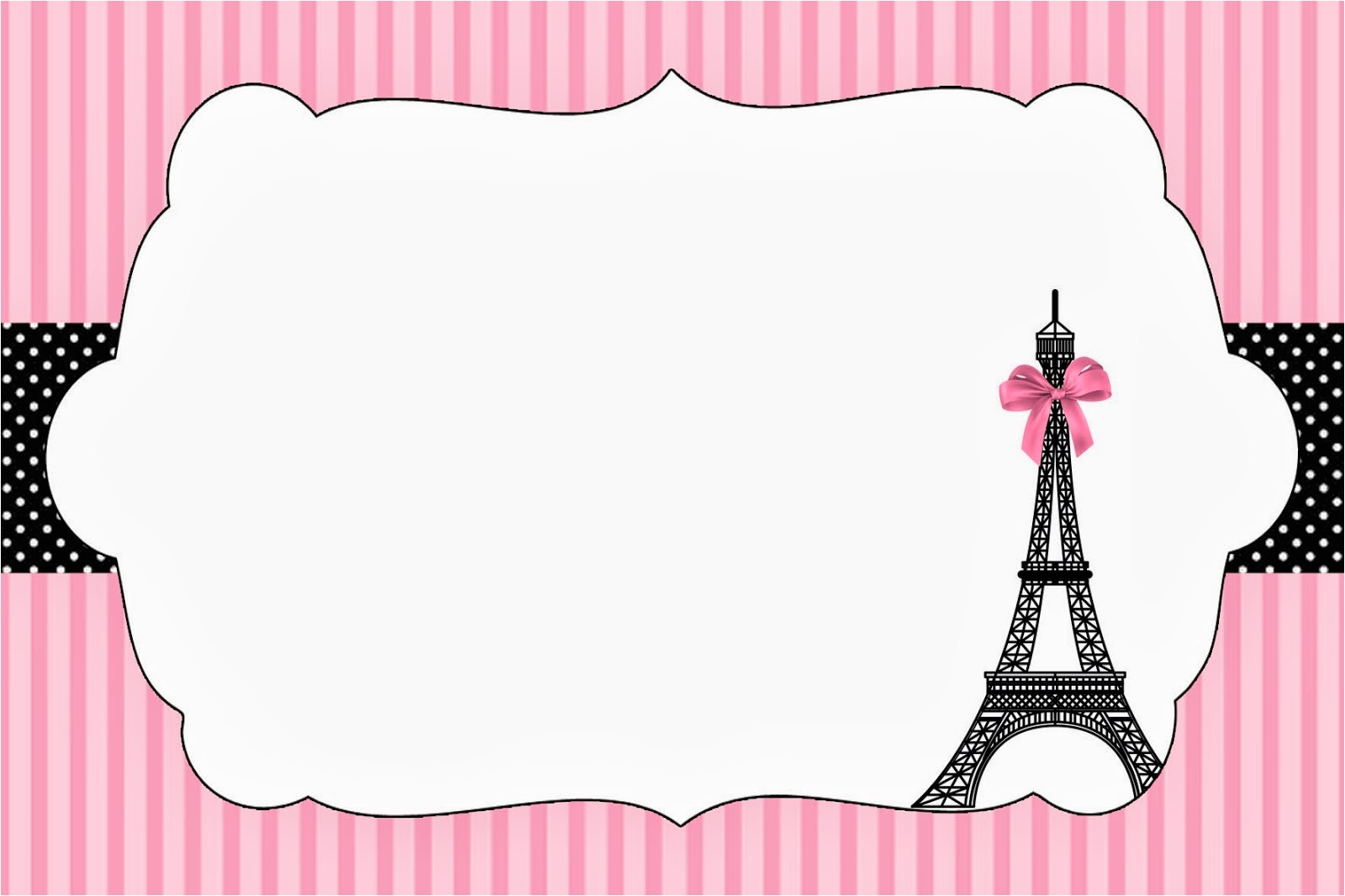 paris invitations and free party