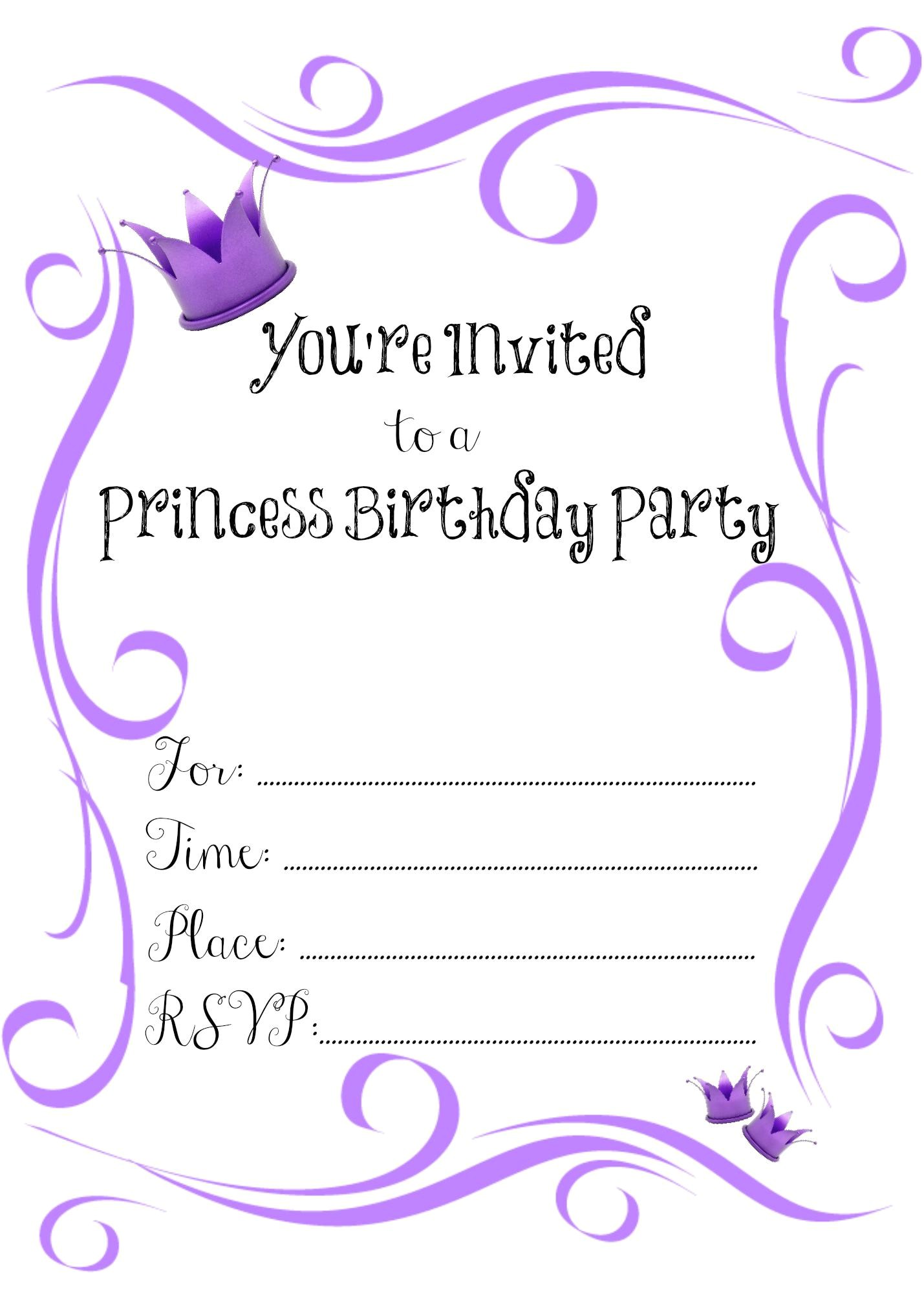 free online party invitations