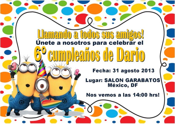 spanish birthday invitations