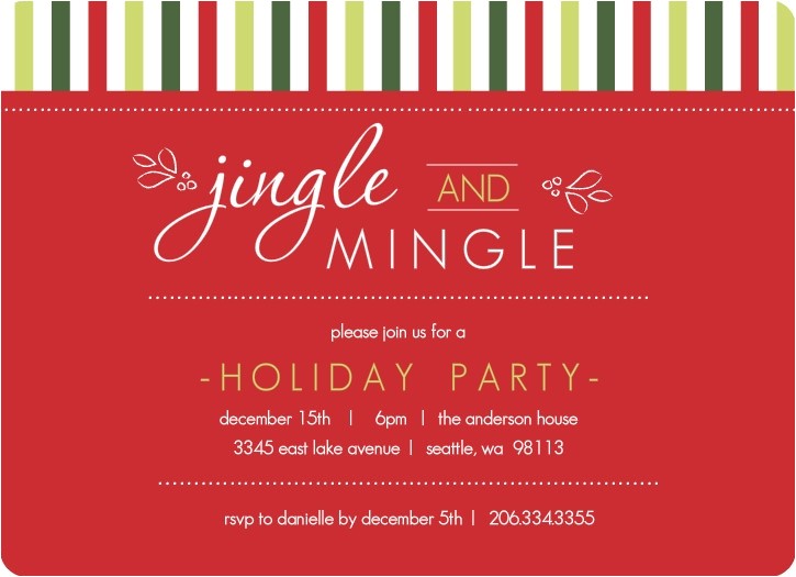 staff christmas party invitation templates