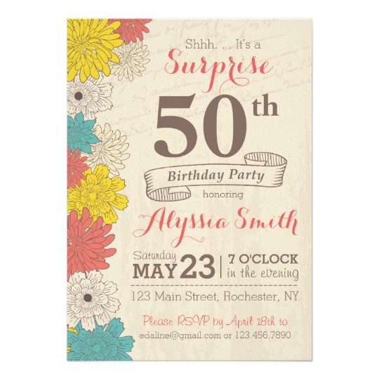 surprise 50th birthday invitation 256709308459044780