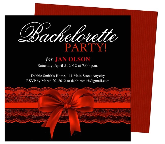 printable diy bachelorette party invitations