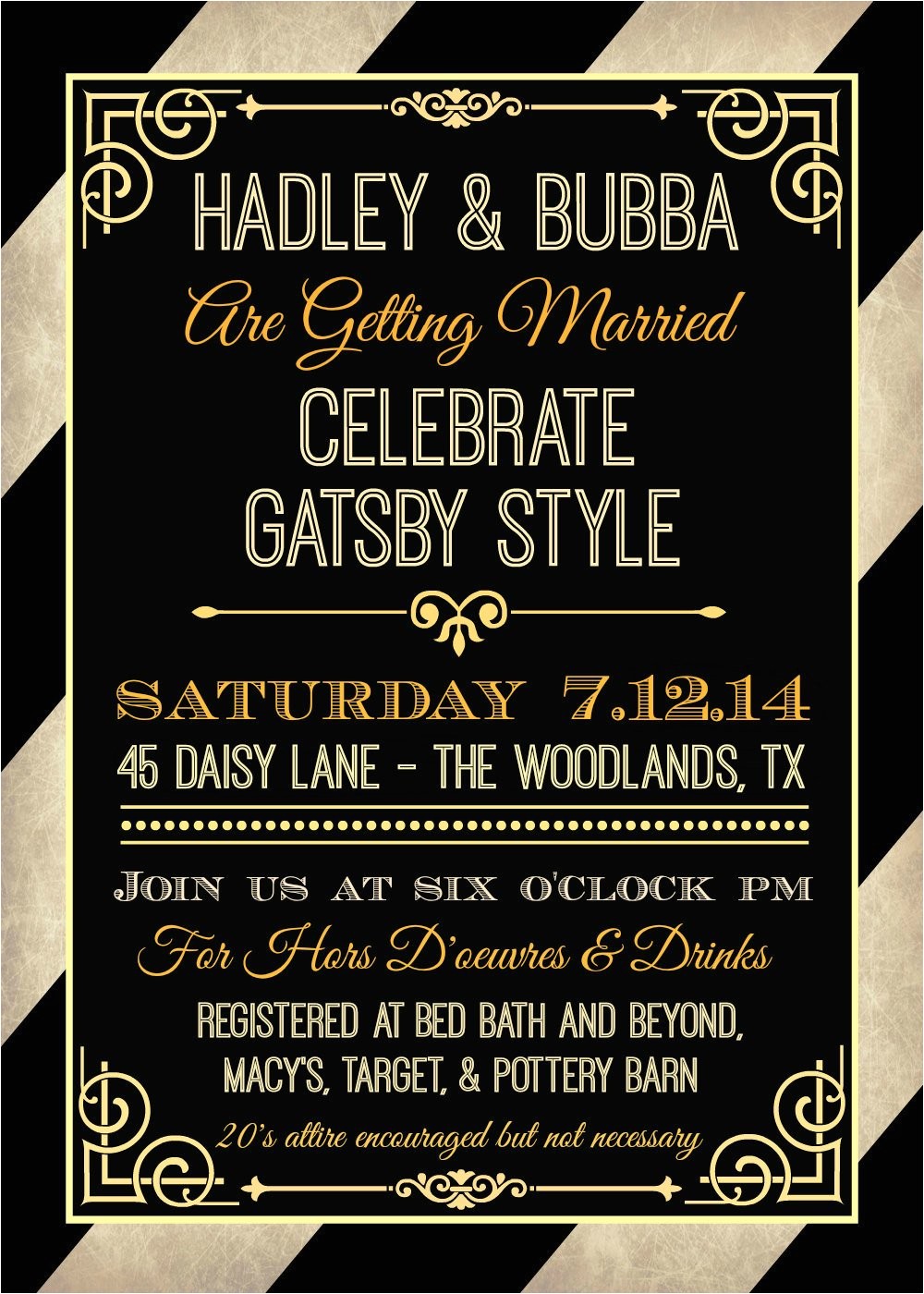 printable great gatsby invitation