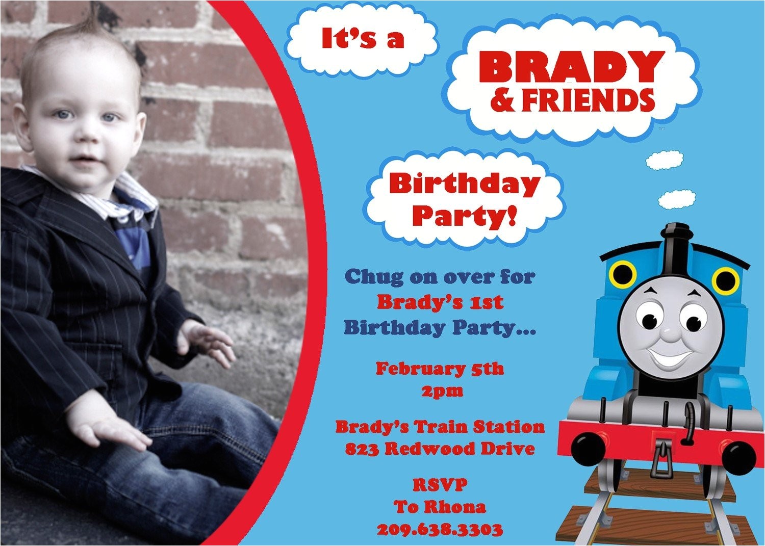 thomas the train and friends birthday