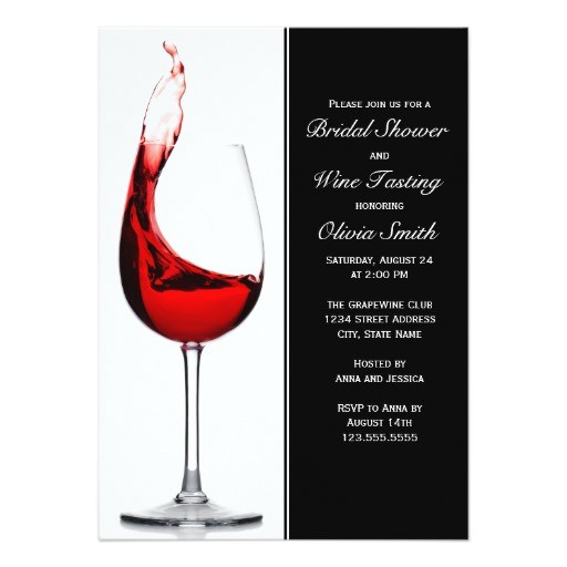 wine party invitations
