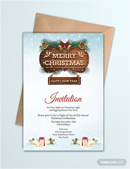 cantata christmas invitation