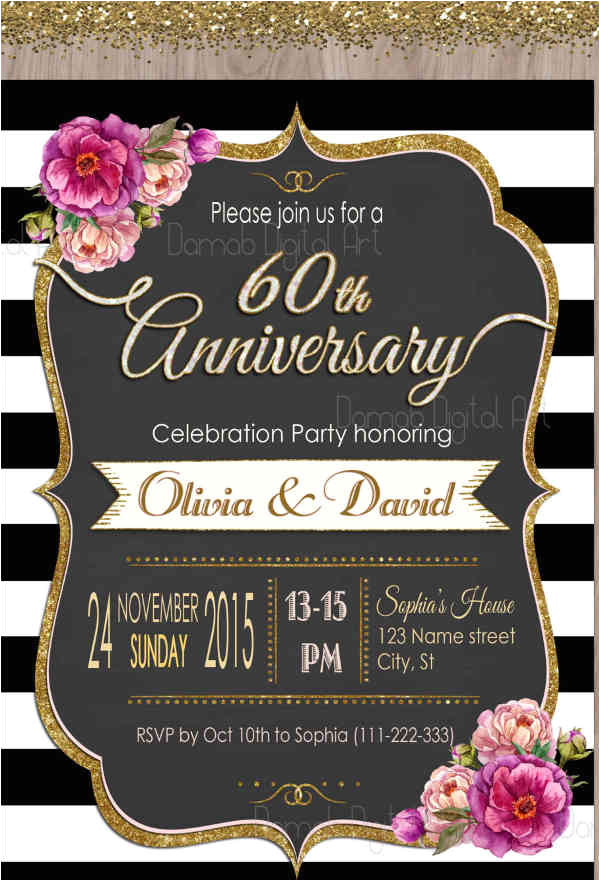 anniversary party invitation
