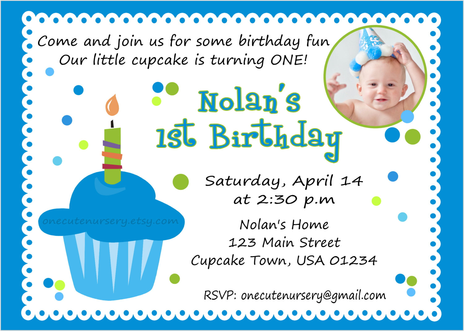 free birthday invite wording