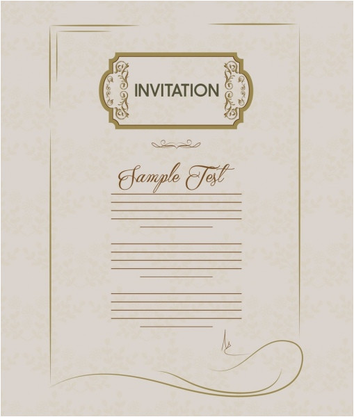 corel draw invitation card template