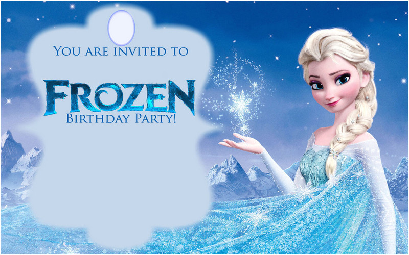 free frozen invitations