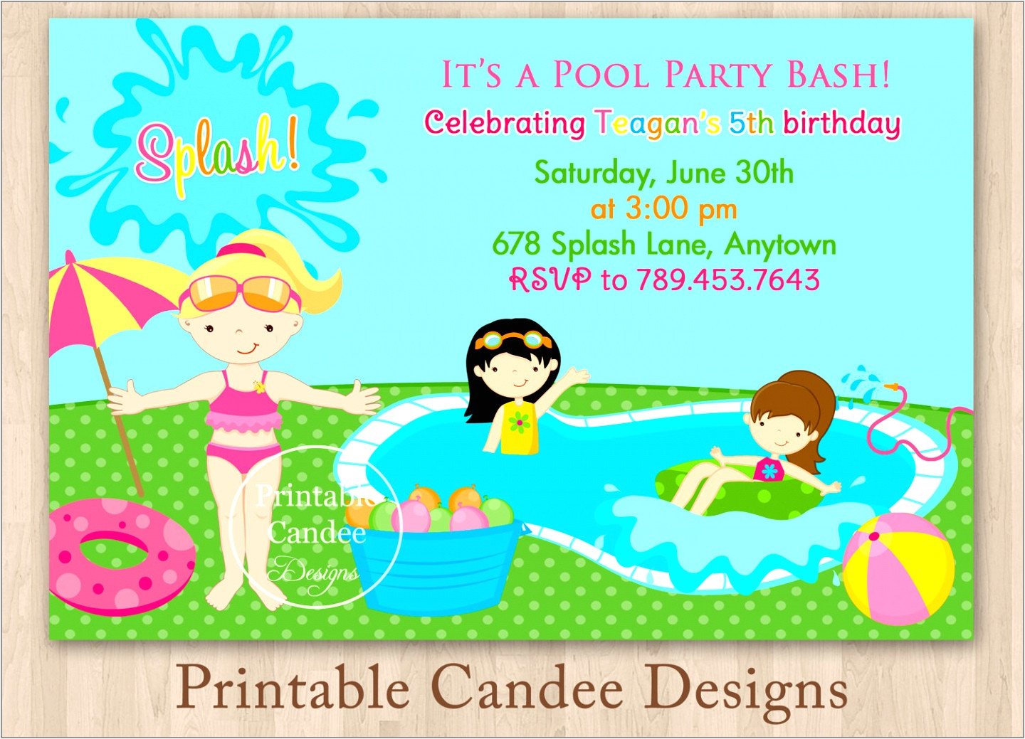 rainbow party invitations template example swimming party invitation template free elegant doc xls letter best templates veyyk ukcut