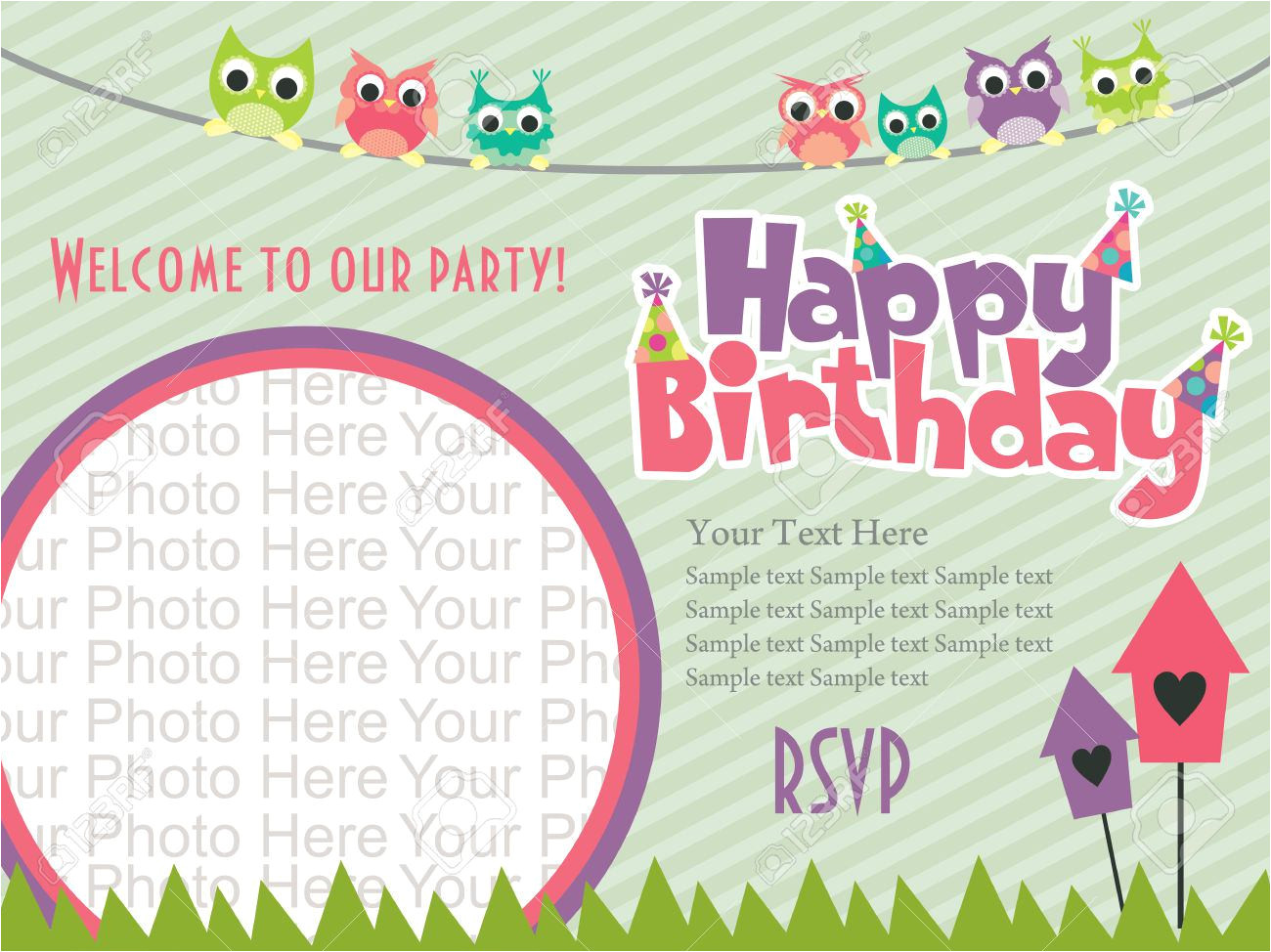 happy birthday invitation cards pdf