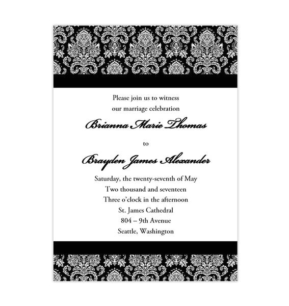 wedding invitations templates printable for all budgets