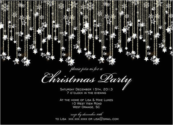 Christmas Party formal Invitation Template 18 formal Party Invitations Psd Eps Ai Word Free
